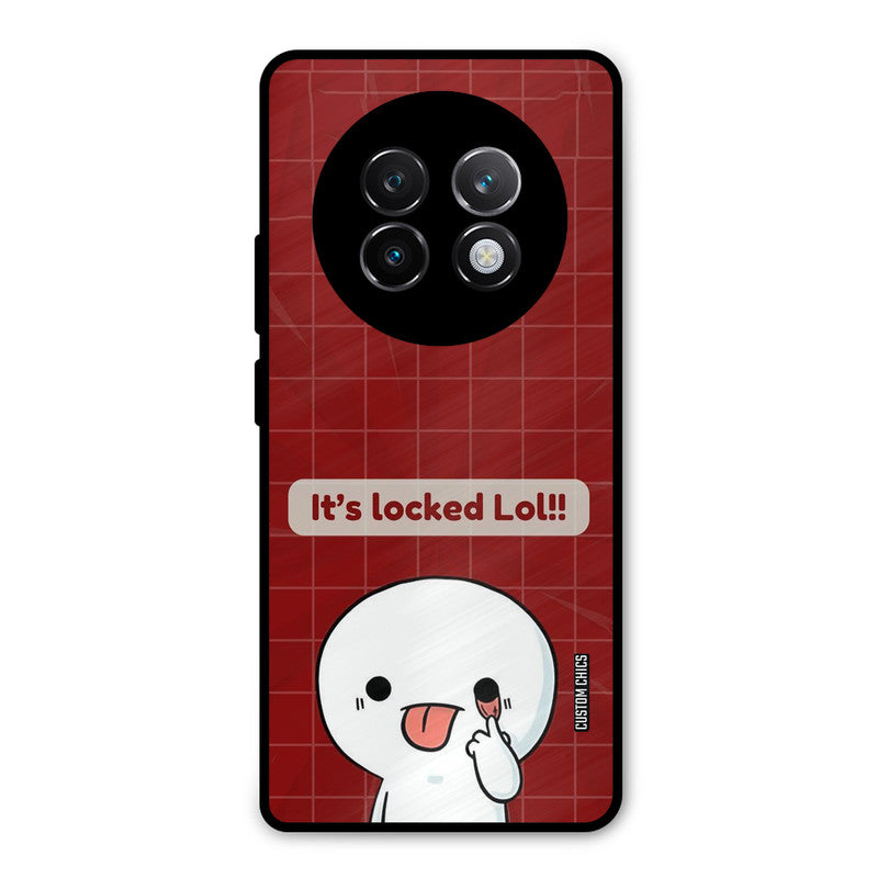 Its Locked Realme 13 Plus Mobile Back Cover - Cute PrintShield Case