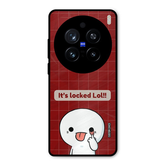 Its Locked Vivo X200 Pro Mobile Back Cover - Cute PrintShield Case