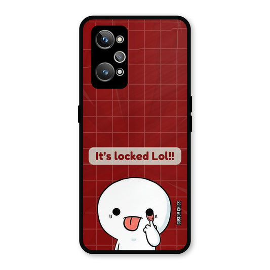 Its Locked Realme GT Neo 2 Mobile Back Cover - Cute PrintShield Case