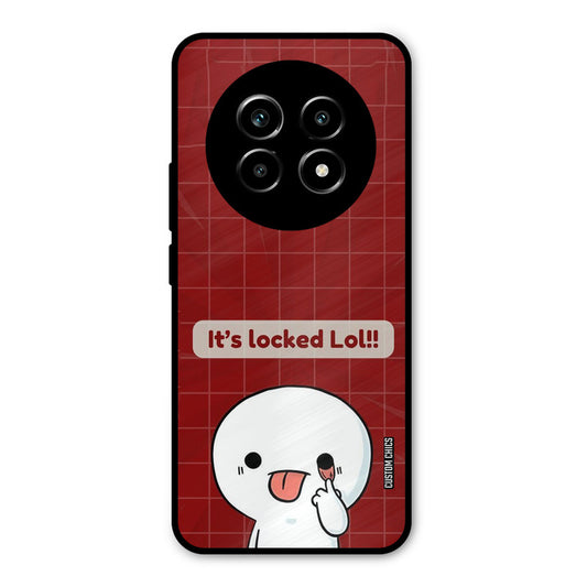 Its Locked Realme 13 Pro Mobile Back Cover - Cute PrintShield Case