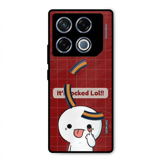 Its Locked Infinix GT 20 Pro Mobile Back Cover - Cute PrintShield Case