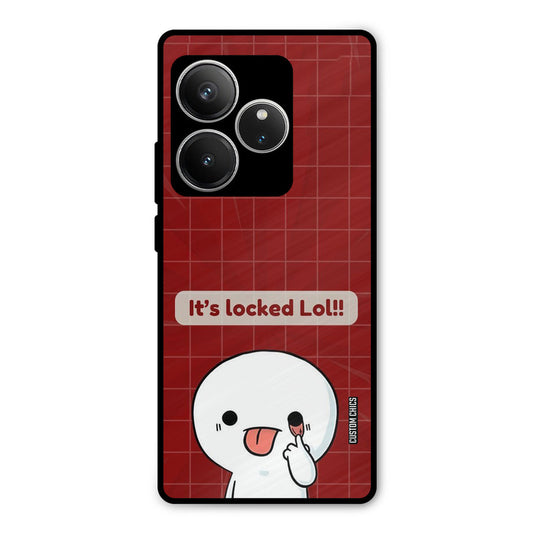 Its Locked Realme GT 6 Mobile Back Cover - Cute PrintShield Case