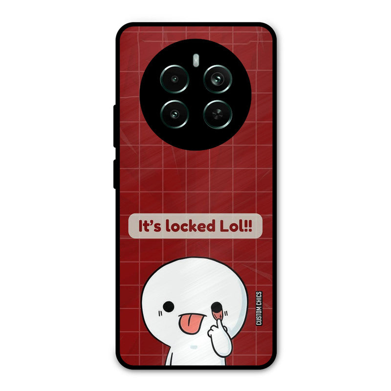 Its Locked Realme 12 Plus Mobile Back Cover - Cute PrintShield Case