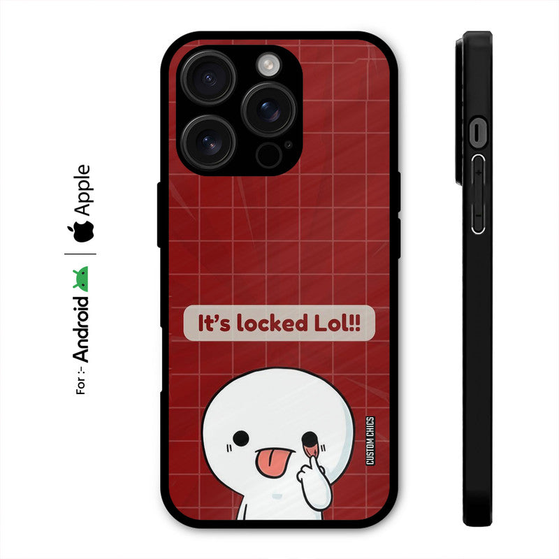 Its Locked Case – Premium PrintShield Mobile Cover