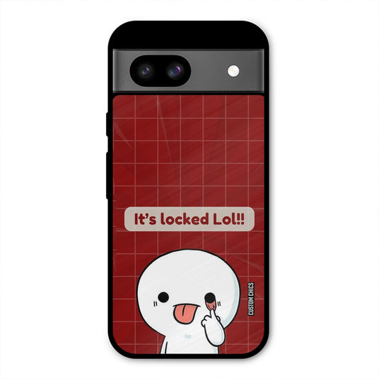 Its Locked Google Pixel 8a Mobile Back Cover - Cute PrintShield Case