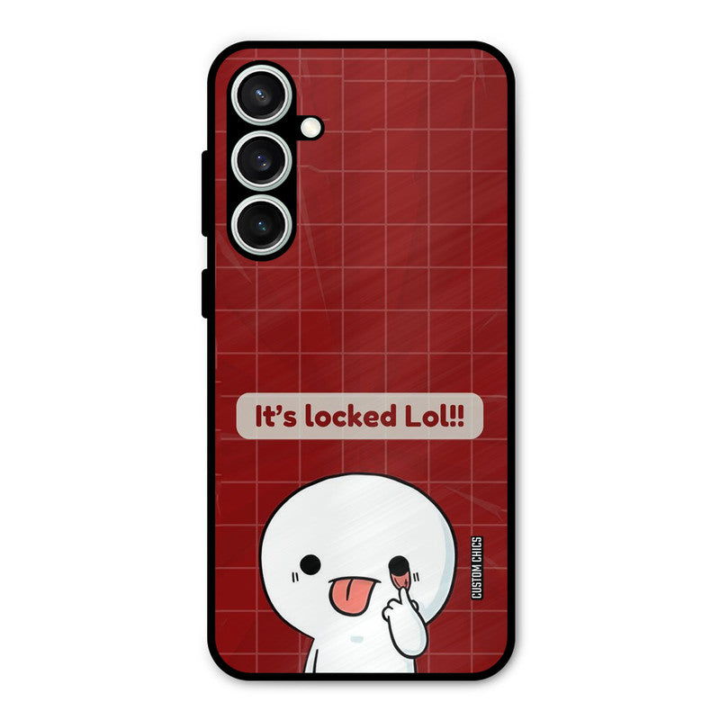 Its Locked Samsung Galaxy S23 Mobile Back Cover - Cute PrintShield Case