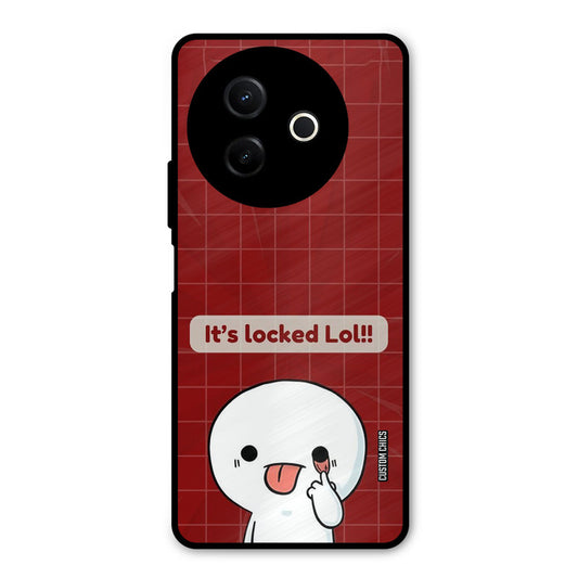 Its Locked Vivo Y39 Mobile Back Cover - Cute PrintShield Case