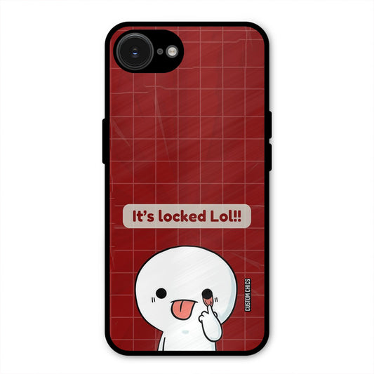 Its Locked iPhone 16e Mobile Back Cover - Cute PrintShield Case