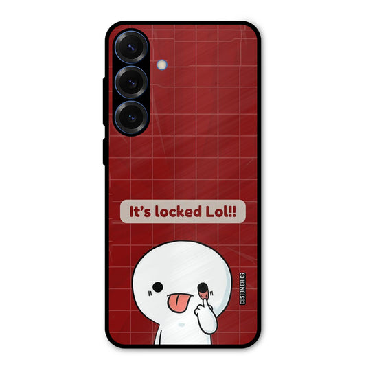 Its Locked Samsung Galaxy S25 Plus Mobile Back Cover - Cute PrintShield Case