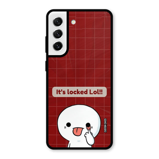 Its Locked Samsung Galaxy S21 FE 5G Mobile Back Cover - Cute PrintShield Case