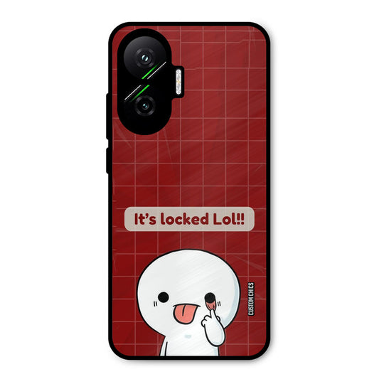Its Locked Poco F7 5G Mobile Back Cover - Cute PrintShield Case
