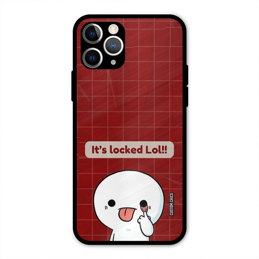 Its Locked iPhone 11 Pro Mobile Back Cover - Cute PrintShield Case