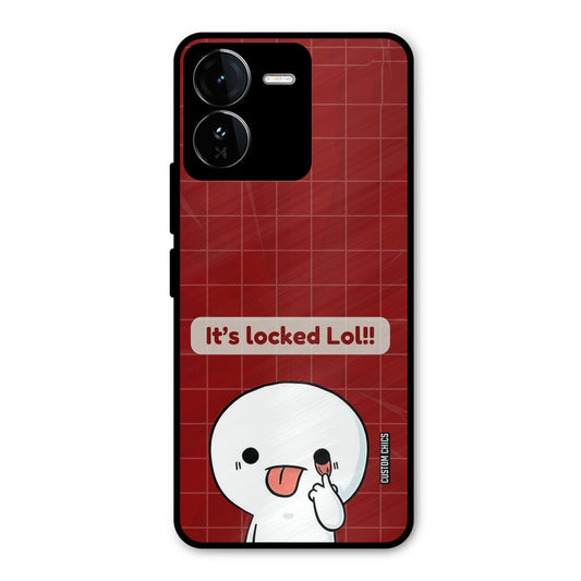 Its Locked iQOO Z9 Mobile Back Cover - Cute PrintShield Case