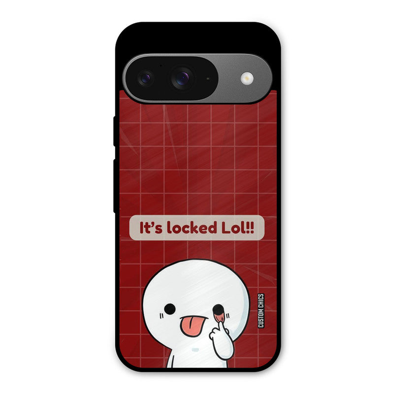 Its Locked Google Pixel 9 Mobile Back Cover - Cute PrintShield Case