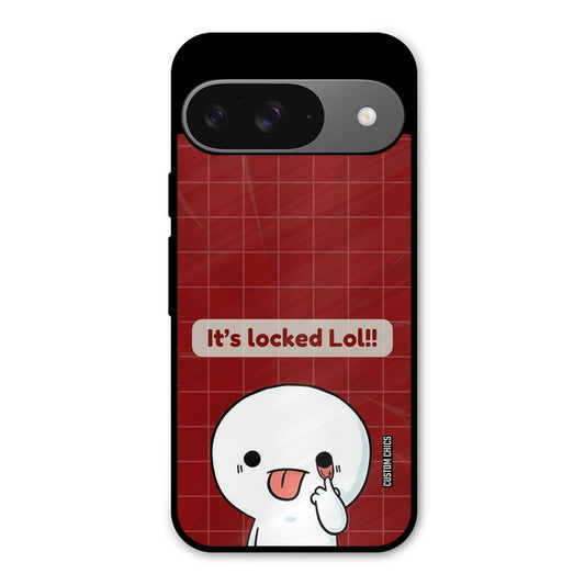 Its Locked Google Pixel 9 Mobile Back Cover - Cute PrintShield Case