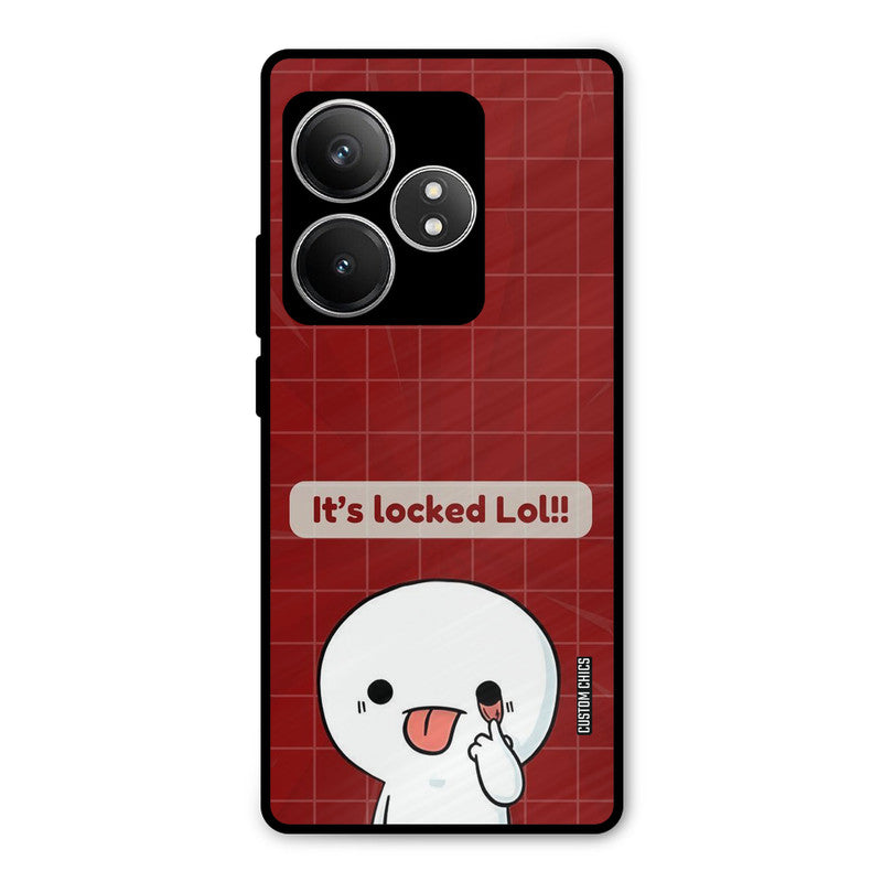 Its Locked Realme GT 6T Mobile Back Cover - Cute PrintShield Case