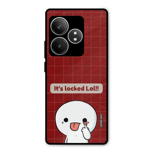 Its Locked Realme GT 6T Mobile Back Cover - Cute PrintShield Case