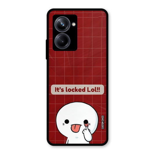 Its Locked Realme 10 Pro Mobile Back Cover - Cute PrintShield Case