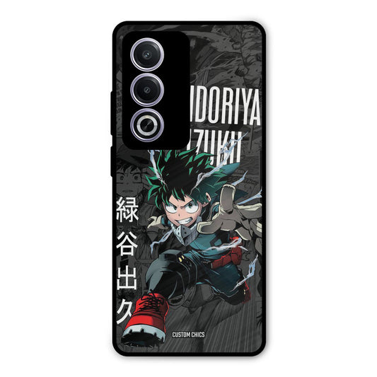 Izuku Midoriya Oppo A3 Pro Mobile Back Cover - Anime PrintShield Case