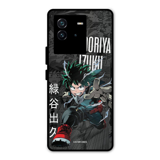 Izuku Midoriya iQOO Neo 6 5G Mobile Back Cover - Anime PrintShield Case