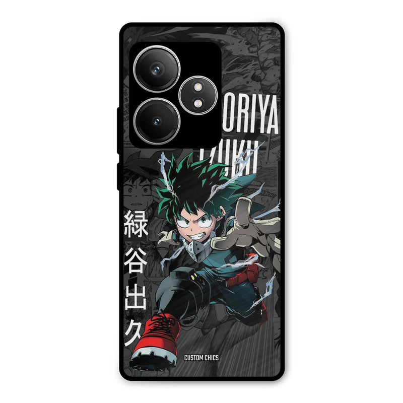 Izuku Midoriya Realme GT 6T Mobile Back Cover - Anime PrintShield Case