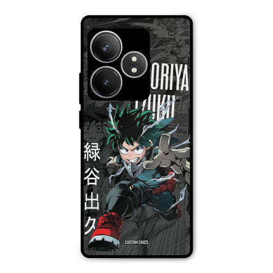 Izuku Midoriya Realme GT 6T Mobile Back Cover - Anime PrintShield Case
