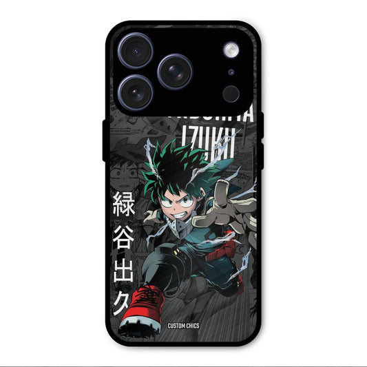 Izuku Midoriya iPhone 17 Pro Max Mobile Back Cover - Anime PrintShield Case