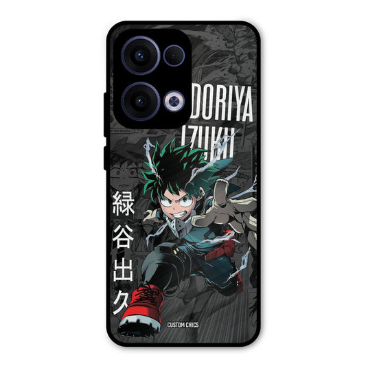 Izuku Midoriya Oppo Reno 13 5G Mobile Back Cover - Anime PrintShield Case