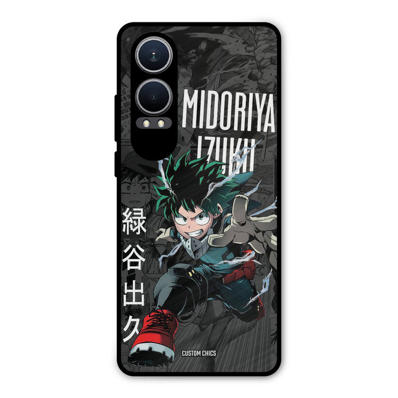 Izuku Midoriya Oneplus Nord CE4 Lite Mobile Back Cover - Anime PrintShield Case