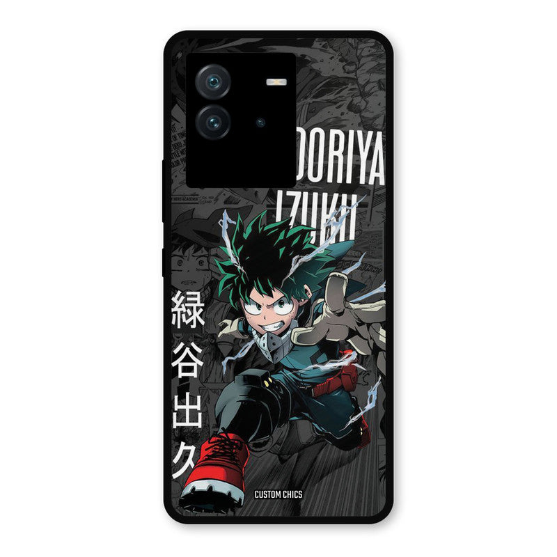 Izuku Midoriya iQoo Neo 6 Mobile Back Cover - Anime PrintShield Case