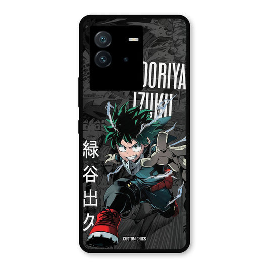 Izuku Midoriya iQoo Neo 6 Mobile Back Cover - Anime PrintShield Case