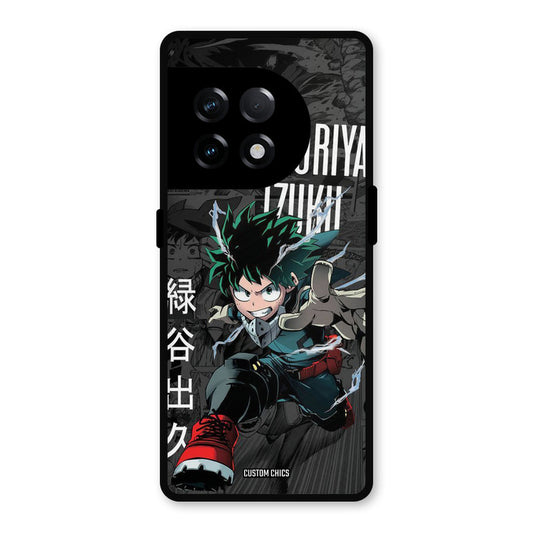 Izuku Midoriya OnePlus 11R Mobile Back Cover - Anime PrintShield Case