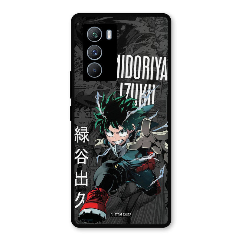 Izuku Midoriya iQOO 9SE Mobile Back Cover - Anime PrintShield Case