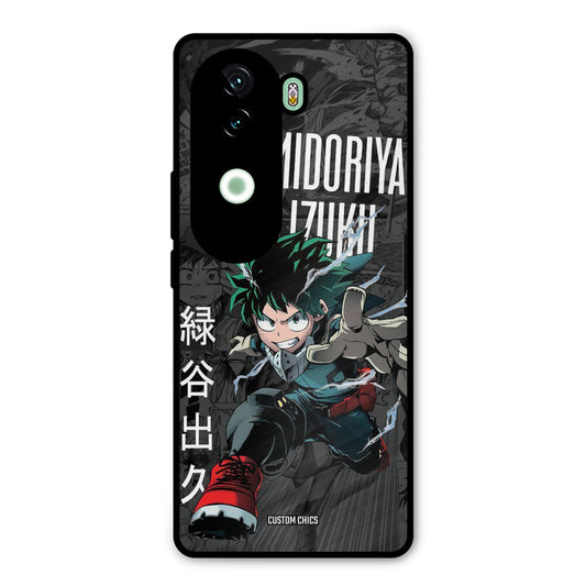 Izuku Midoriya Vivo V40e Mobile Back Cover - Anime PrintShield Case