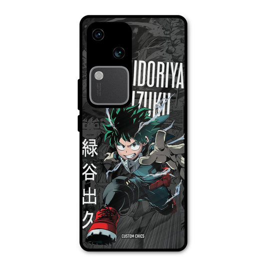 Izuku Midoriya Vivo V30 Mobile Back Cover - Anime PrintShield Case