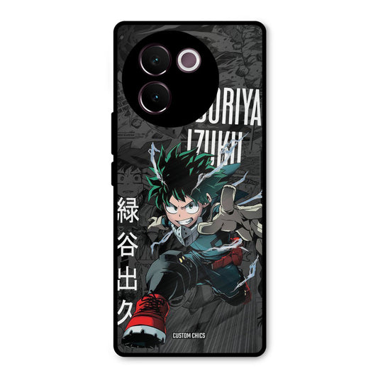 Izuku Midoriya Vivo V30e Mobile Back Cover - Anime PrintShield Case