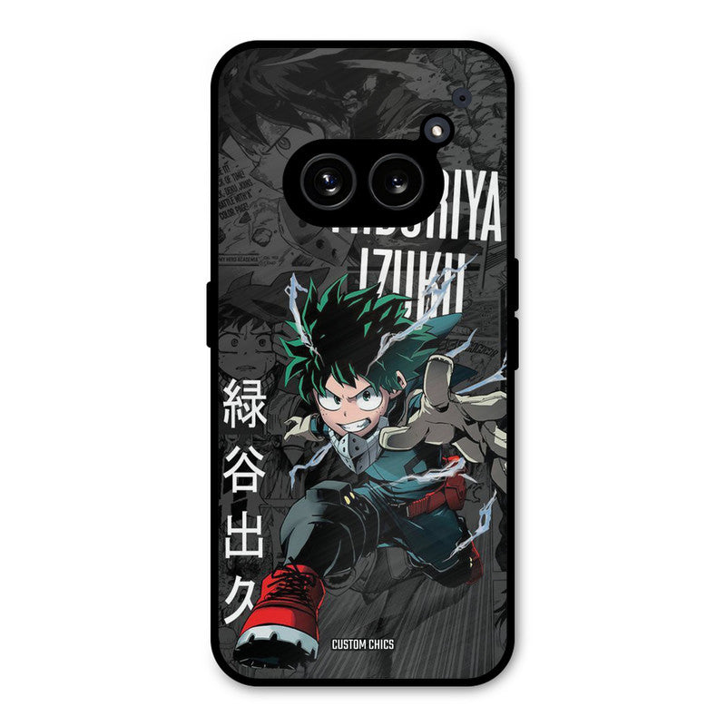 Izuku Midoriya Nothing Phone 2a Mobile Back Cover - Anime PrintShield Case