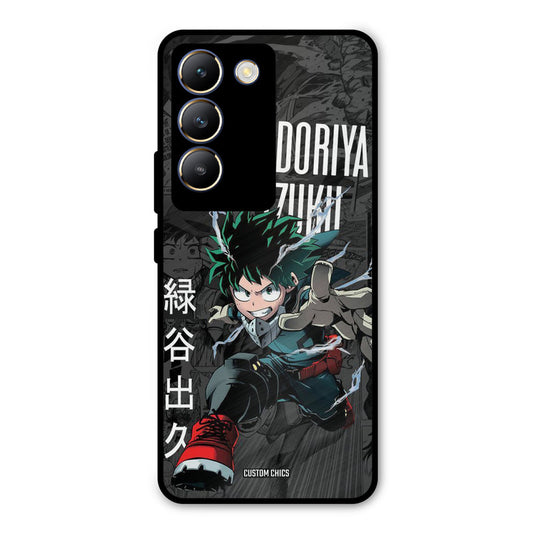 Izuku Midoriya Vivo Y200e Mobile Back Cover - Anime PrintShield Case