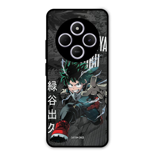 Izuku Midoriya Poco C75 Mobile Back Cover - Anime PrintShield Case