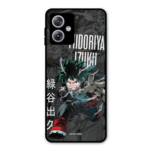 Izuku Midoriya Motorola G64 5G Mobile Back Cover - Anime PrintShield Case