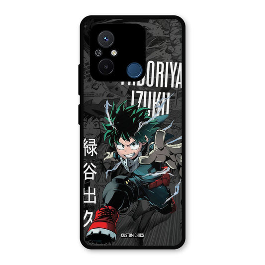 Izuku Midoriya Redmi 12c Mobile Back Cover - Anime PrintShield Case