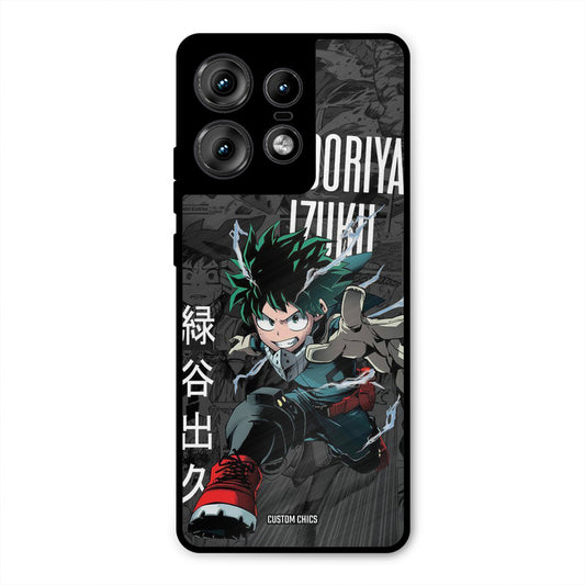 Izuku Midoriya Motorola Edge 50 Pro Mobile Back Cover - Anime PrintShield Case