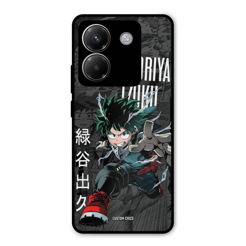 Izuku Midoriya Poco M7 Pro Mobile Back Cover - Anime PrintShield Case