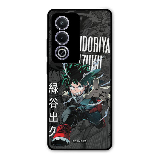 Izuku Midoriya Oppo K12x Mobile Back Cover - Anime PrintShield Case