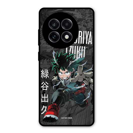 Izuku Midoriya OnePlus 13R Mobile Back Cover - Anime PrintShield Case