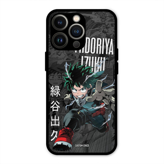 Izuku Midoriya iPhone 13 Pro Max Mobile Back Cover - Anime PrintShield Case