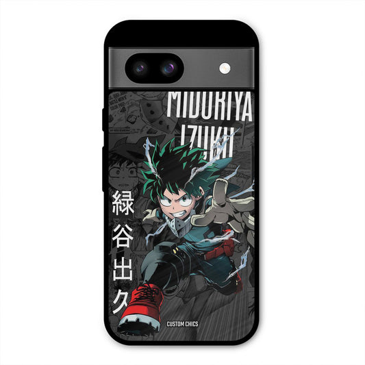 Izuku Midoriya Google Pixel 8a Mobile Back Cover - Anime PrintShield Case