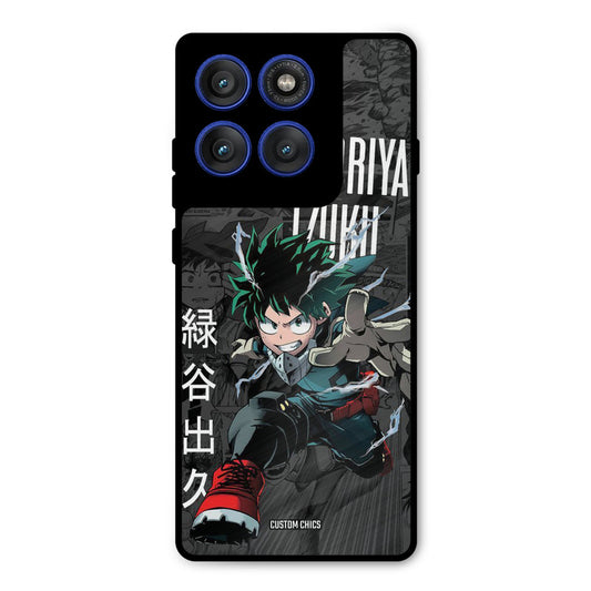Izuku Midoriya Motorola Edge 60 Pro Mobile Back Cover - Anime PrintShield Case