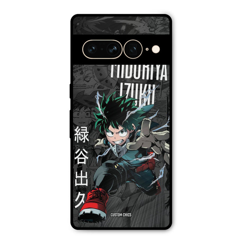 Izuku Midoriya Google Pixel 7 Pro Mobile Back Cover - Anime PrintShield Case