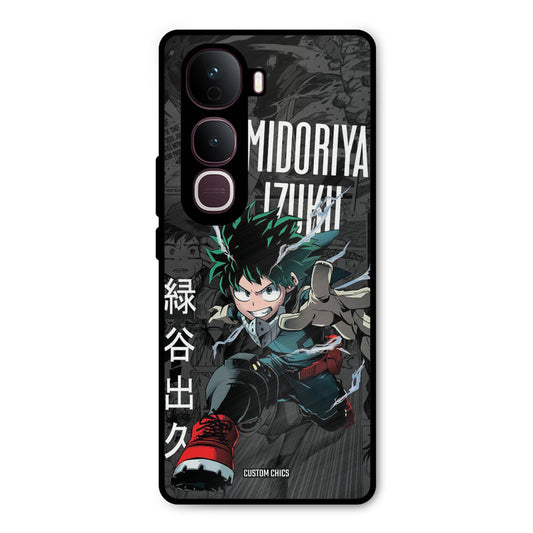 Izuku Midoriya Vivo Y400 Pro Mobile Back Cover - Anime PrintShield Case